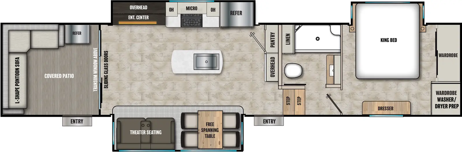 Brookstone 318RLL Floorplan